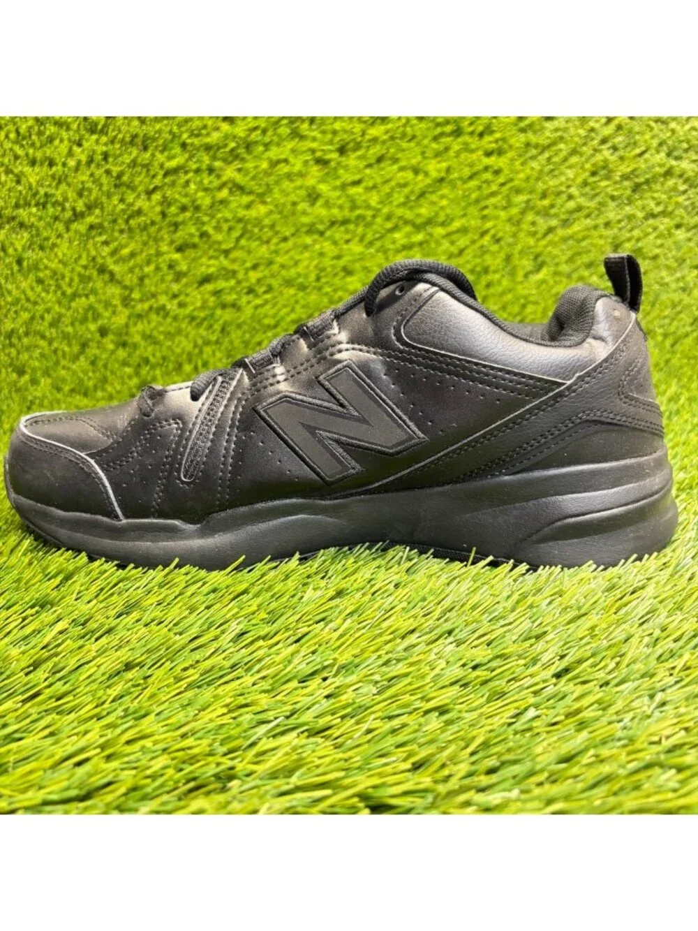 New Balance 608 V5 Womens Size 11 Black Athletic Slip Resistant Shoes Sneakers